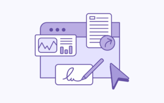 computer screen visual