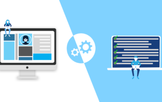 Image of two computers attached over a long distance