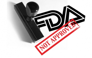 FDA not approved stamp