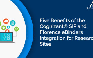 Five Benefits of Florence eBinders and Cognizant SIP