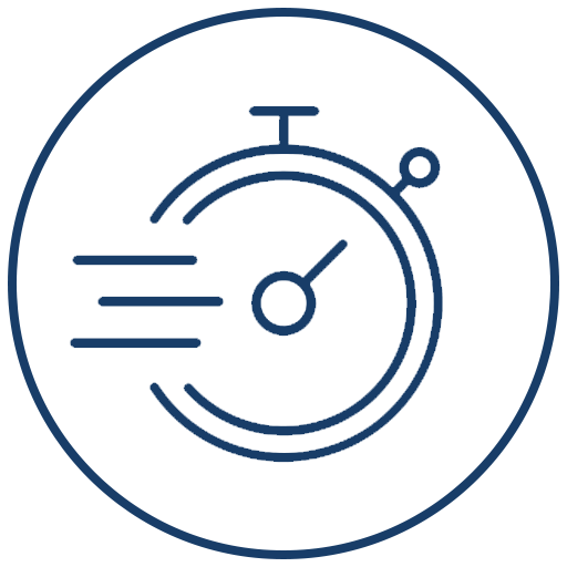 Florence – Accelerate Timelines – Icon – Dark Blue
