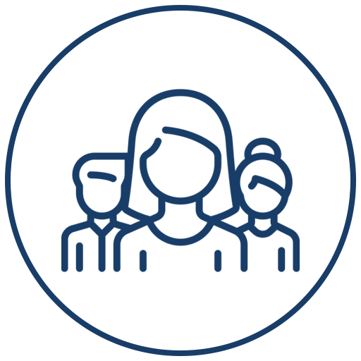 Florence – Patient Access – Icon – Dark Blue