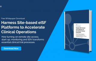 Harness Site-based eISF for Remote Monitoring in Clinical Trials Header