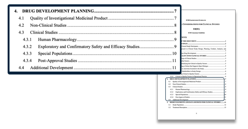 ICH E8 R2 Drug Development Screenshot