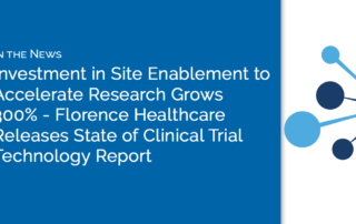 Investment in Site Enablement to Accelerate Research Grows 300% text