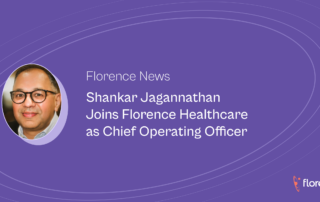 Shankar Jagannathan Joins Florence Healthcare as Chief Operating Officer. Shankar headshot.