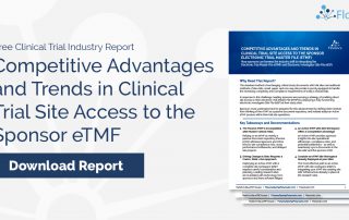 Sponsor Site Access to the Electronic Trial Master File eTMF Header