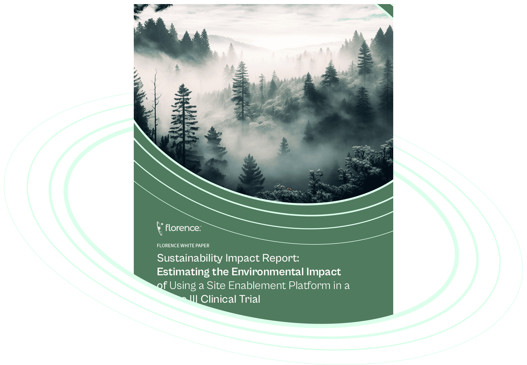 Sustainability Report Landing Page Graphic