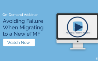 Avoiding Failure When Migrating to a New eTMF Webinar Header
